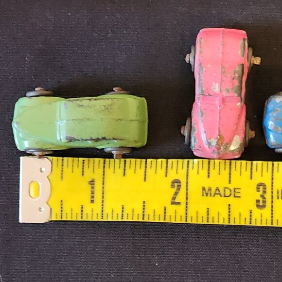 Vintage 3 Mini Metal Toy Cars Unbranded - Picture 11 of 12